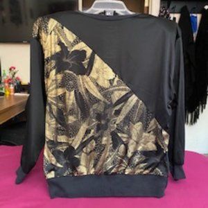 Extra Touch Long Sleeve Blouse